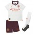 Camiseta Manchester City Kevin De Bruyne #17 Visitante Equipación para niños 2023-24 manga corta (+ pantalones cortos)